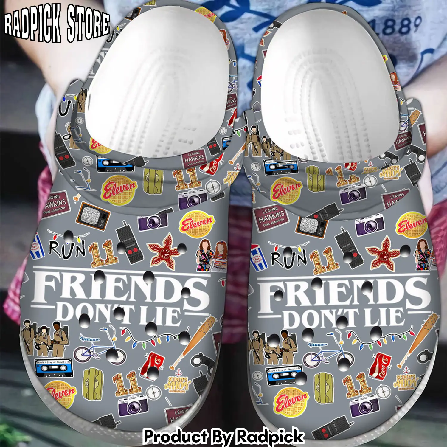 Radpick stranger things tv series clogs shoes comfortable for men women gl0 rp6521113